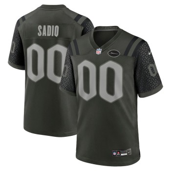 Men's New York Jets Kenyon Sadiq Black 2026 NFL Draft Game Jersey Men's New York Jets Kenyon Sadiq Black 2026 NFL Draft Game Jersey