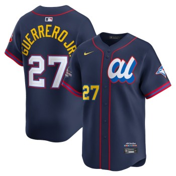 Youth American League #27 Vladimir Guerrero Jr. Nike Navy 2025 All-Star Edition Limited Player Jersey
