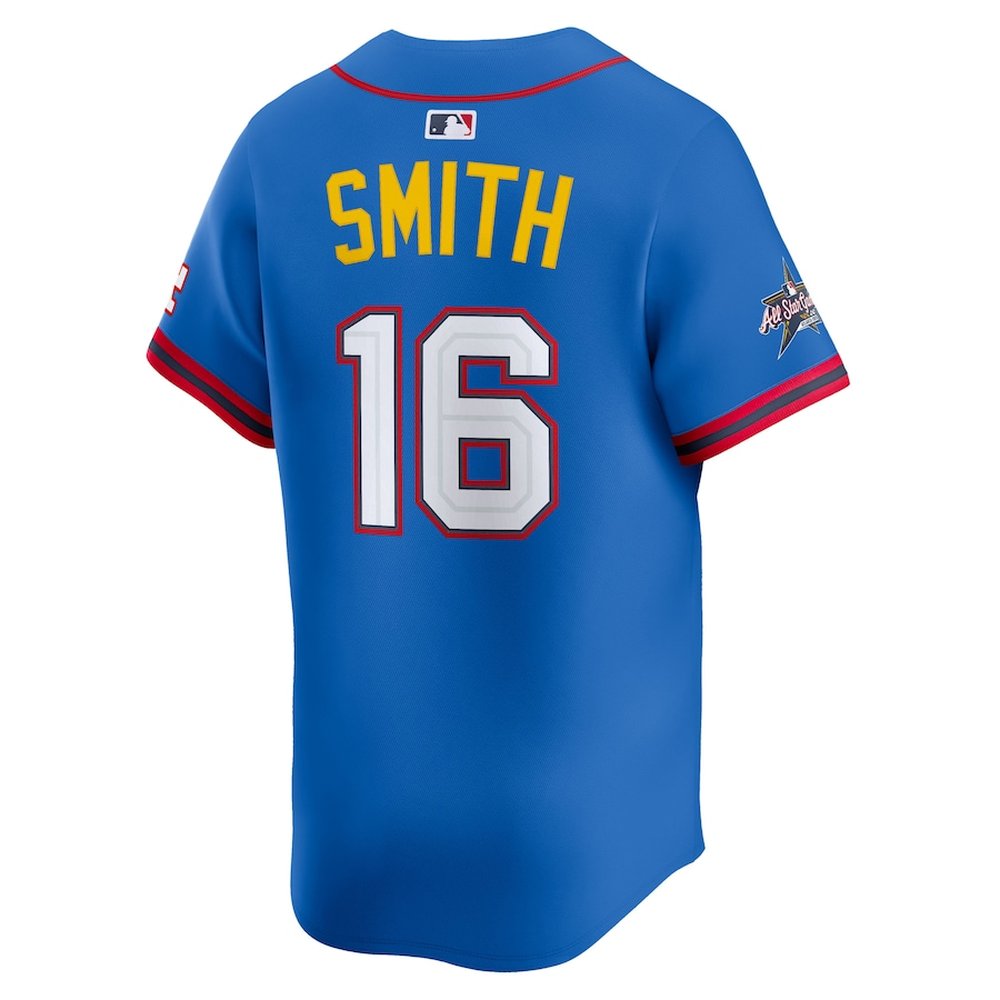 Men's National League #16 Will Smith Nike Blue 2025 All-Star Edition Limited Player Jersey