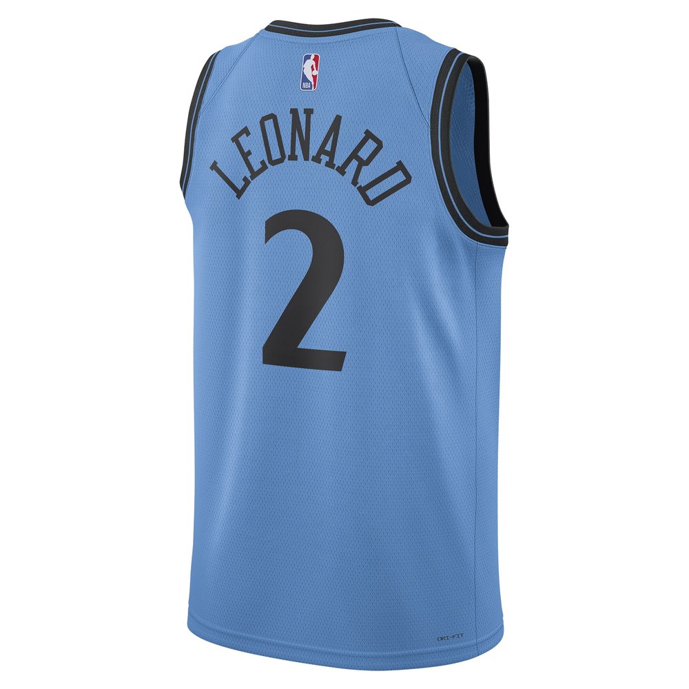 Unisex LA Clippers Kawhi Leonard Light Blue 2024/25 Swingman Player Jersey - City Edition