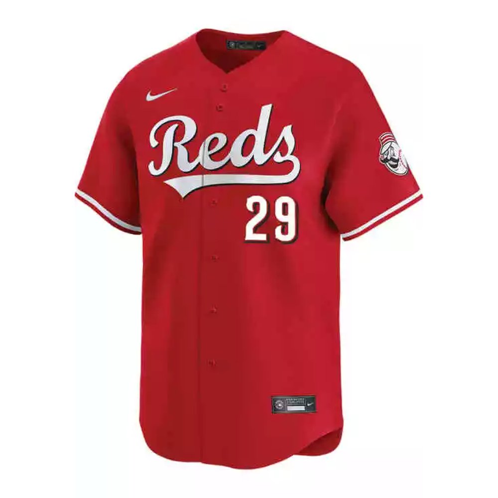 Men's Cincinnati Reds #29 TJ Friedl Nike Red Home Limited Player Jersey