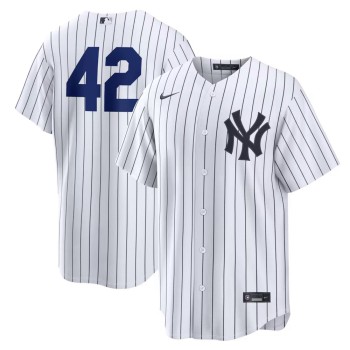 Youth New York Yankees #42 Jackie Robinson Nike White Home 2026 Jackie Robinson Day Replica Jersey Youth New York Yankees #42 Jackie Robinson Nike White Home 2026 Jackie Robinson Day Replica Jersey