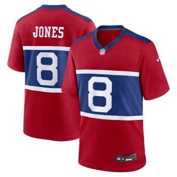 Men's New York Giants Daniel Jones Century Red Alternate Player Game Jersey Men's New York Giants Daniel Jones Century Red Alternate Player Game Jersey