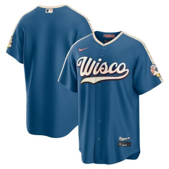 Youth Milwaukee Brewers Nike Mineral Blue 2026 City Connect Stadium Jersey Youth Milwaukee Brewers Nike Mineral Blue 2026 City Connect Stadium Jersey