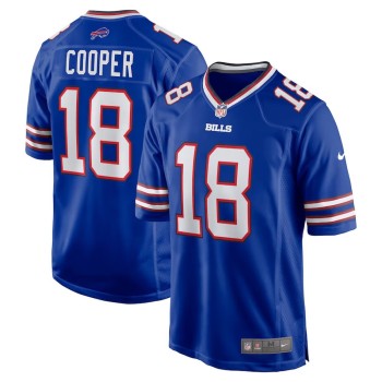 Men's Buffalo Bills #18 Amari Cooper Royal Game Jersey Men's Buffalo Bills #18 Amari Cooper Royal Game Jersey