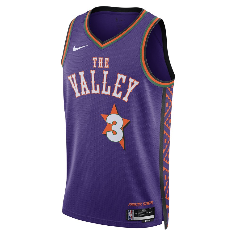 Unisex Phoenix Suns Bradley Beal Purple 2024/25 Swingman Player Jersey - City Edition