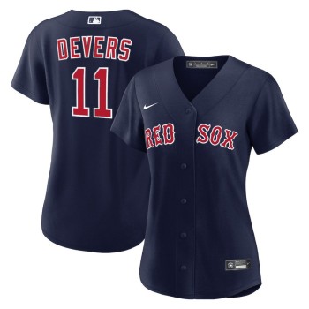 Women's Boston Red Sox #11 Rafael Devers Nike Royal City Connect Limited Player Jersey