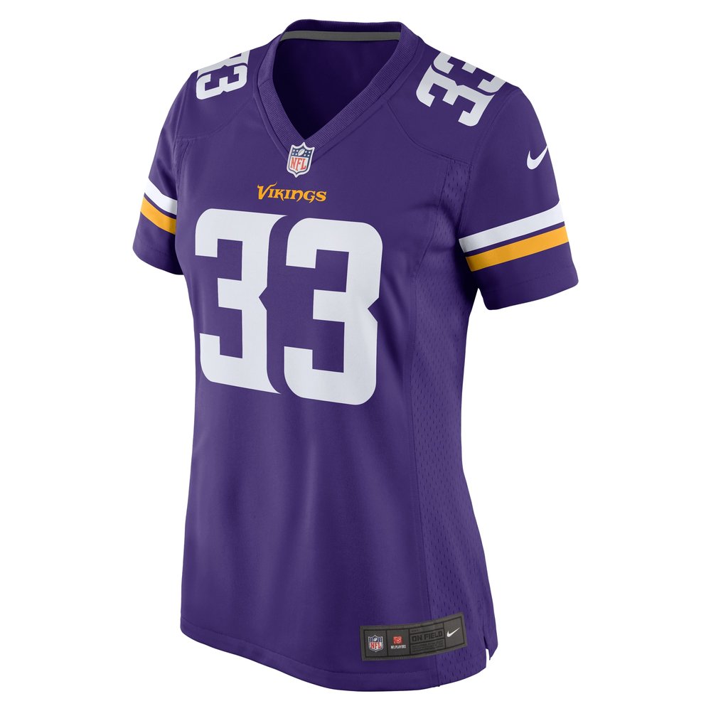 Women's Aaron Jones Purple Minnesota Vikings Game Player Jersey