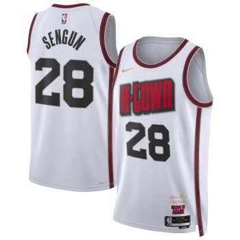 Unisex Houston Rockets Alperen Sengun White 2024/25 Swingman Player Jersey - City Edition Unisex Houston Rockets Alperen Sengun White 2024/25 Swingman Player Jersey - City Edition