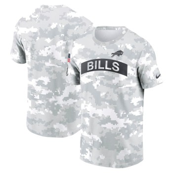 Men's Buffalo Bills Arctic Camo 2024 Salute To Service Performance T-Shirt