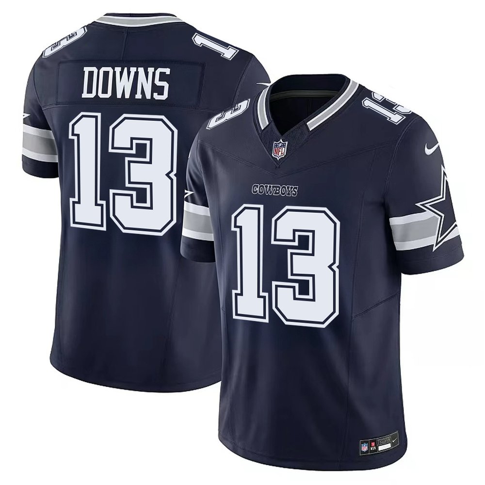 Youth Dallas Cowboys #13 Caleb Downs Navy 2026 NFL Draft Vapor F.U.S.E. Limited Jersey