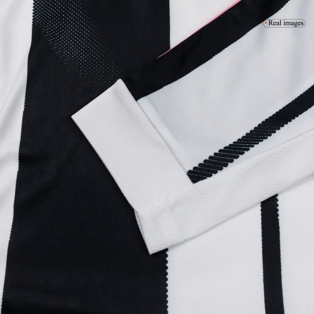 Men's Juventus Home Long Sleeve Jersey 2025/26 Men's Juventus Home Long Sleeve Jersey 2025/26