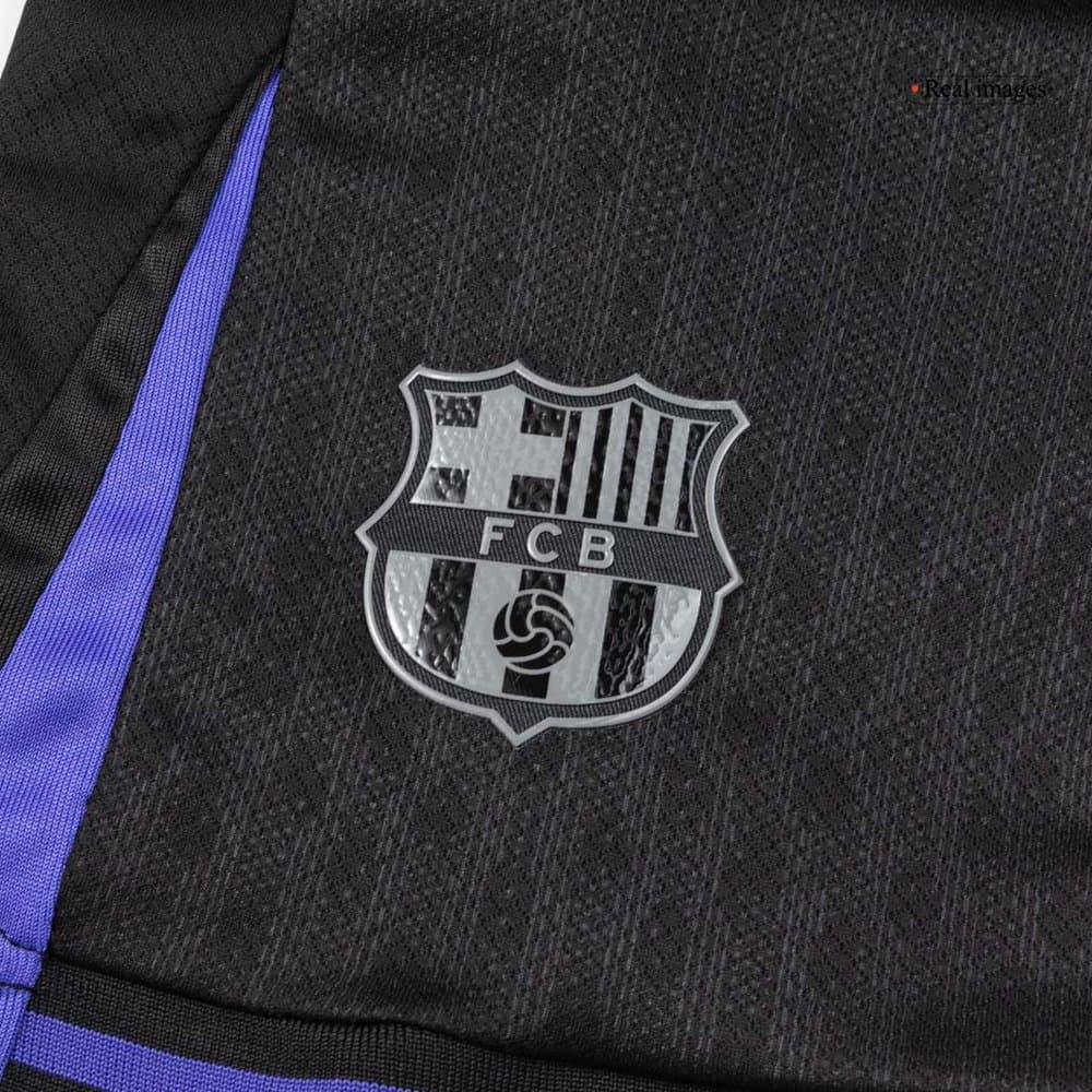 Kid's Barcelona Away Soccer Jersey Kit 2025/26