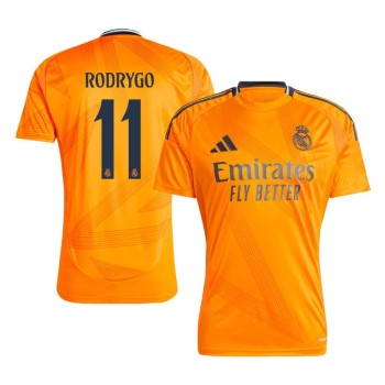 Men's RODRYGO #11 Real Madrid Away Replica Soccer Jersey 2024/25 Men's RODRYGO #11 Real Madrid Away Replica Soccer Jersey 2024/25