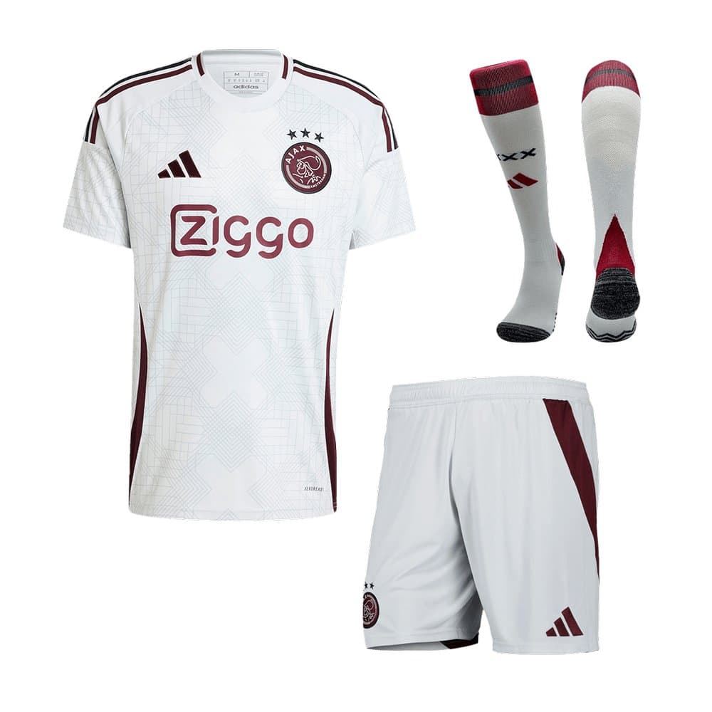 Men's Ajax Third Away Jersey Full Kit 2024/25 Men's Ajax Third Away Jersey Full Kit 2024/25