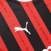 Men's RAFA LEÃO #10 AC Milan Home Authentic Soccer Jersey - UCL 2024/25