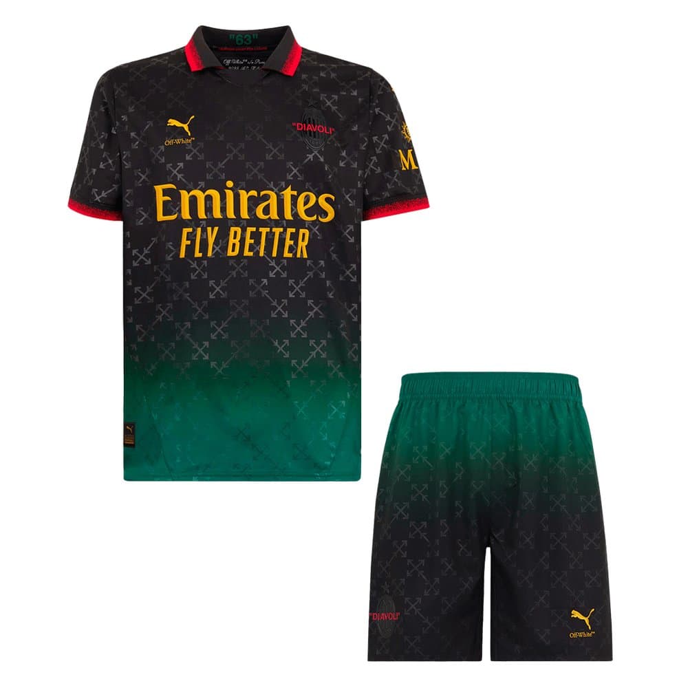 Men's AC Milan Fourth Away Jersey Kit 2024/25