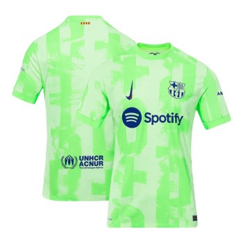 Men's Barcelona Third Away Authentic Soccer Jersey 2024/25 Men's Barcelona Third Away Authentic Soccer Jersey 2024/25