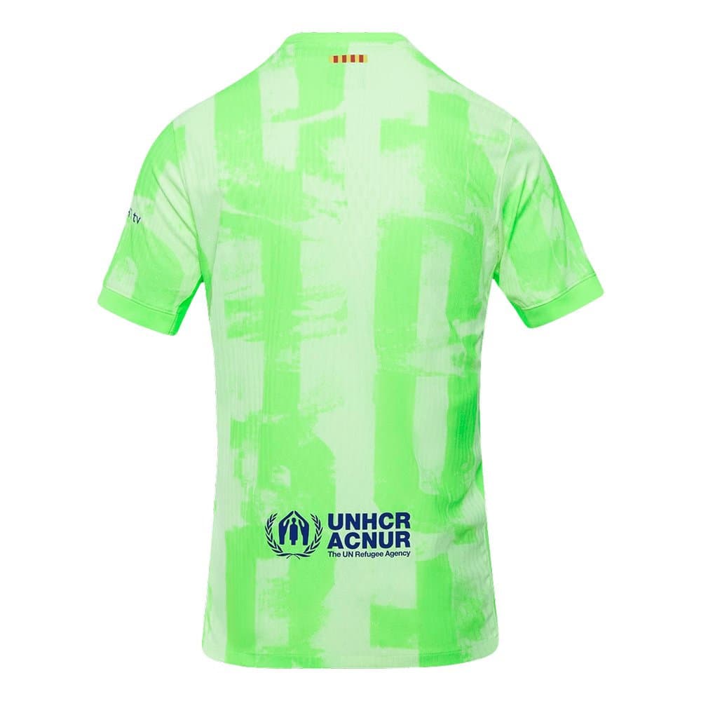 Men's Barcelona Third Away Authentic Soccer Jersey 2024/25 Men's Barcelona Third Away Authentic Soccer Jersey 2024/25