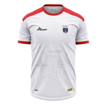 Men's Cape Verde Away Replica Soccer Jersey 2025