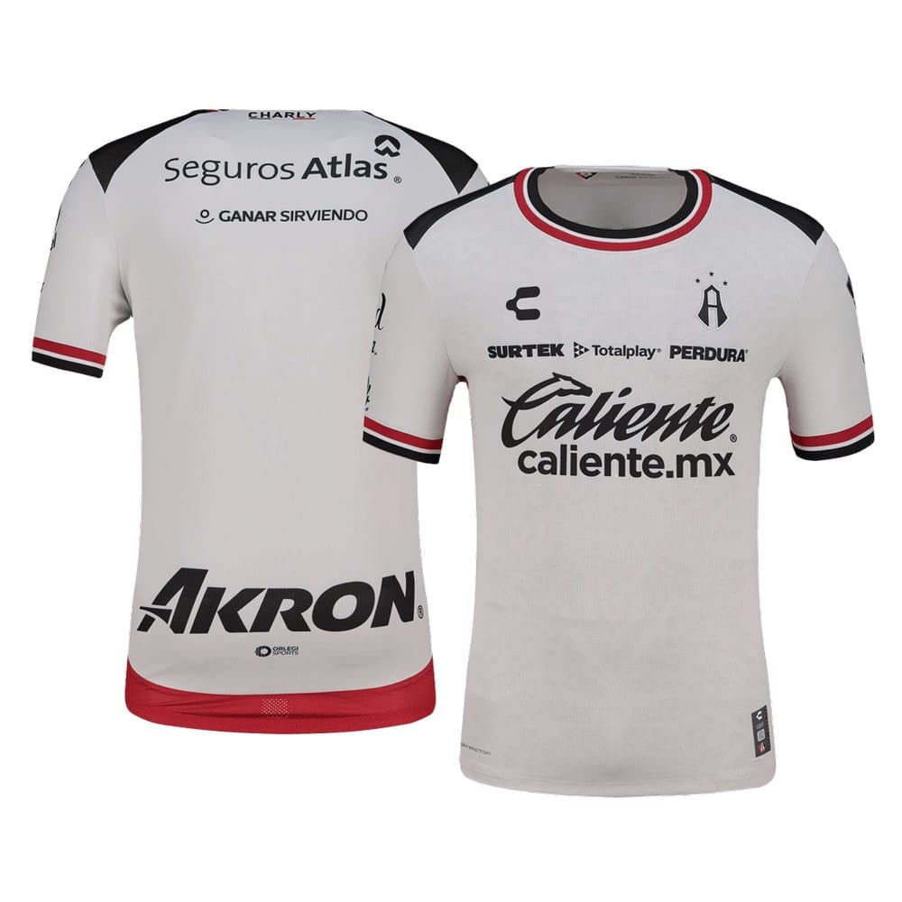 Men's Atlas de Guadalajara Away Replica Soccer Jersey 2025/26 Men's Atlas de Guadalajara Away Replica Soccer Jersey 2025/26