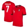 Men's RONALDO #7 Portugal Home Replica Soccer Jersey EURO 2024 Men's RONALDO #7 Portugal Home Replica Soccer Jersey EURO 2024