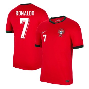 Men's RONALDO #7 Portugal Home Replica Soccer Jersey EURO 2024 Men's RONALDO #7 Portugal Home Replica Soccer Jersey EURO 2024
