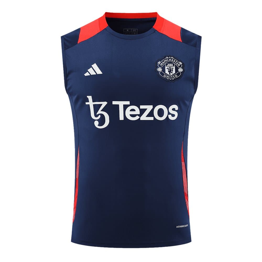 Men's Manchester United Pre-Match Sleeveless Top 2024/25