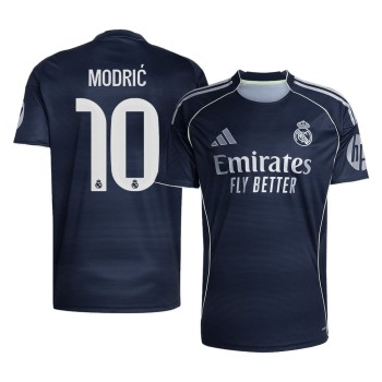Men's MODRIĆ #10 Real Madrid Away Replica Soccer Jersey 2025/26