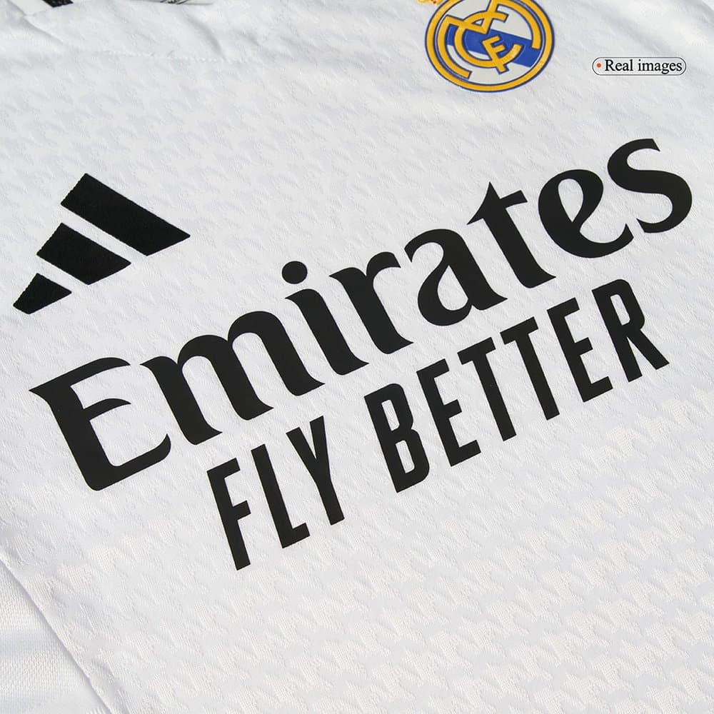 Men's MBAPPÉ #9 Real Madrid Home Authentic Soccer Jersey 2024/25 Men's MBAPPÉ #9 Real Madrid Home Authentic Soccer Jersey 2024/25