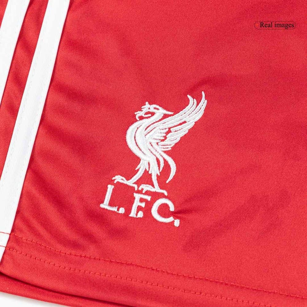 Kid's Liverpool Home Soccer Jersey Kit 2025/26