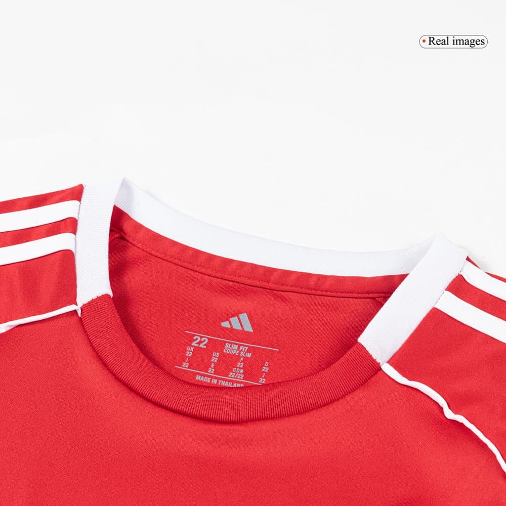 Kid's Liverpool Home Soccer Jersey Kit 2025/26