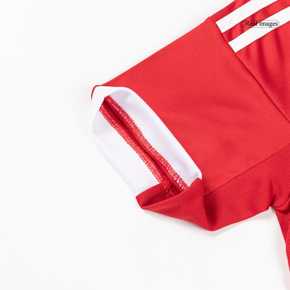 Kid's Liverpool Home Soccer Jersey Kit 2025/26