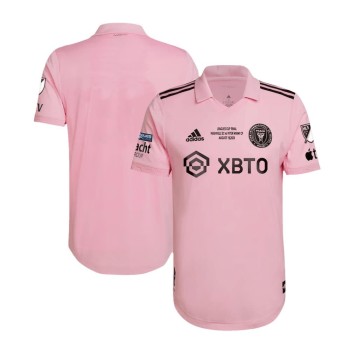 Men's Inter Miami CF Home Authentic Soccer Jersey - Leagues Cup Final 2023