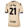 Men's F.DE JONG #21 Barcelona Away Replica Soccer Jersey -UCL 2025/26 Men's F.DE JONG #21 Barcelona Away Replica Soccer Jersey -UCL 2025/26