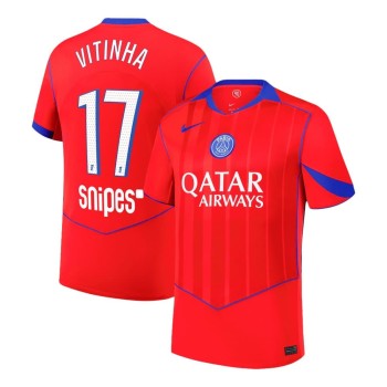 Men's VITINHA #17 PSG Third Away Replica Soccer Jersey 2025/26 Men's VITINHA #17 PSG Third Away Replica Soccer Jersey 2025/26