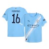 Men's RODRIGO #16 Manchester City Home Authentic Jersey World Cup 2025/26 Men's RODRIGO #16 Manchester City Home Authentic Jersey World Cup 2025/26