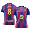 Men's PEDRI #8 Barcelona Home Replica Soccer Jersey 2025/26 Men's PEDRI #8 Barcelona Home Replica Soccer Jersey 2025/26