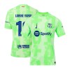 Men's LAMINE YAMAL #19 Barcelona Third Away Authentic Soccer Jersey - UCL 2024/25