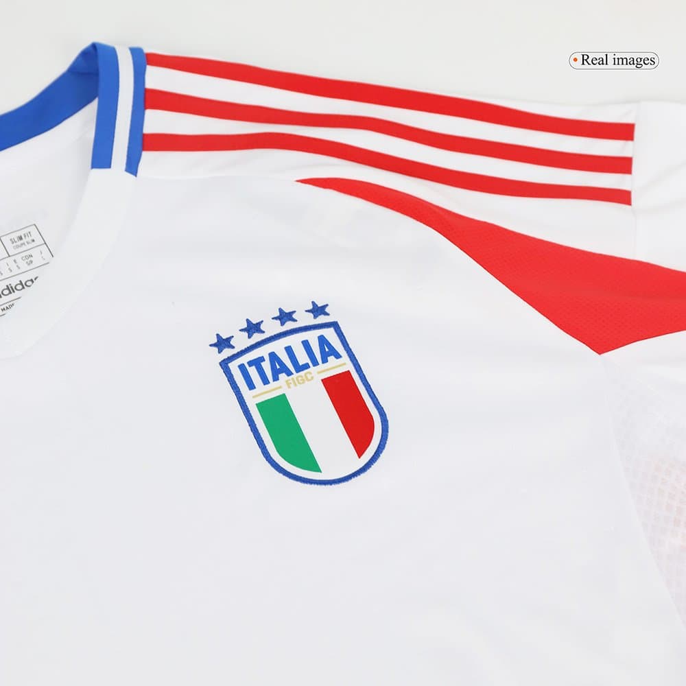 Men's BARELLA #18 Italy Away Replica Soccer Jersey EURO 2024