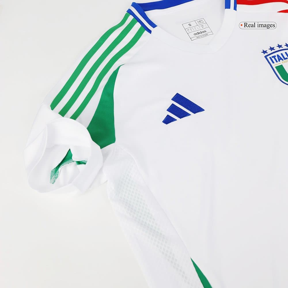 Men's BARELLA #18 Italy Away Replica Soccer Jersey EURO 2024