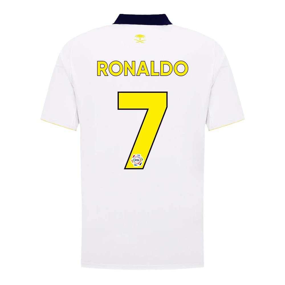 Men's RONALDO #7 Al Nassr Third Away Replica Soccer Jersey 2025/26