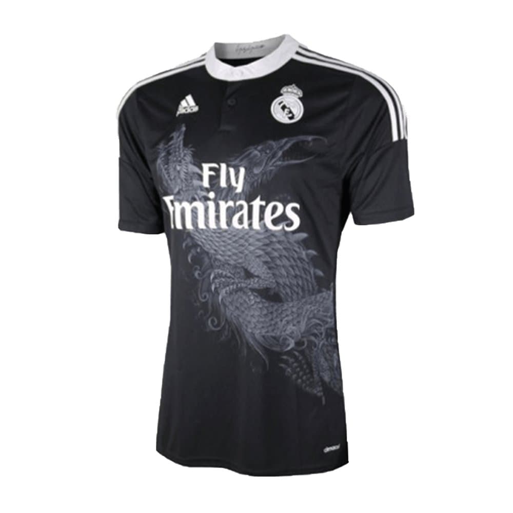 Men's RONALDO #7 Real Madrid Third Away Retro Soccer Jersey 2014/15