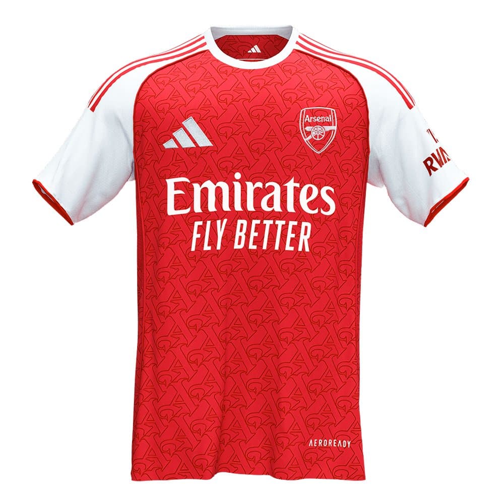 Men's Arsenal Home Jersey Kit 2025/26 Men's Arsenal Home Jersey Kit 2025/26