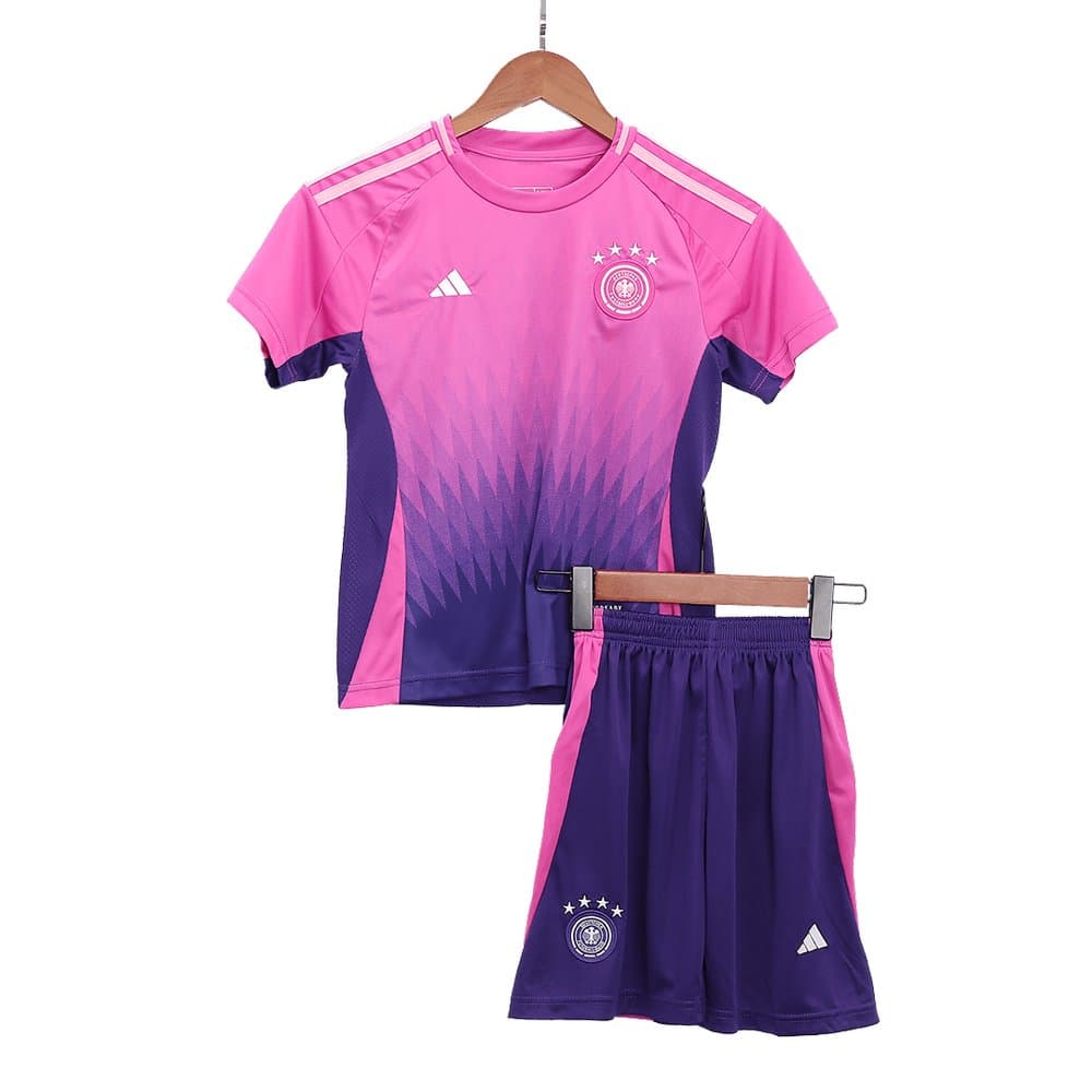 Kid's Germany Away Soccer Jersey Full Kit EURO 2024 Kid's Germany Away Soccer Jersey Full Kit EURO 2024