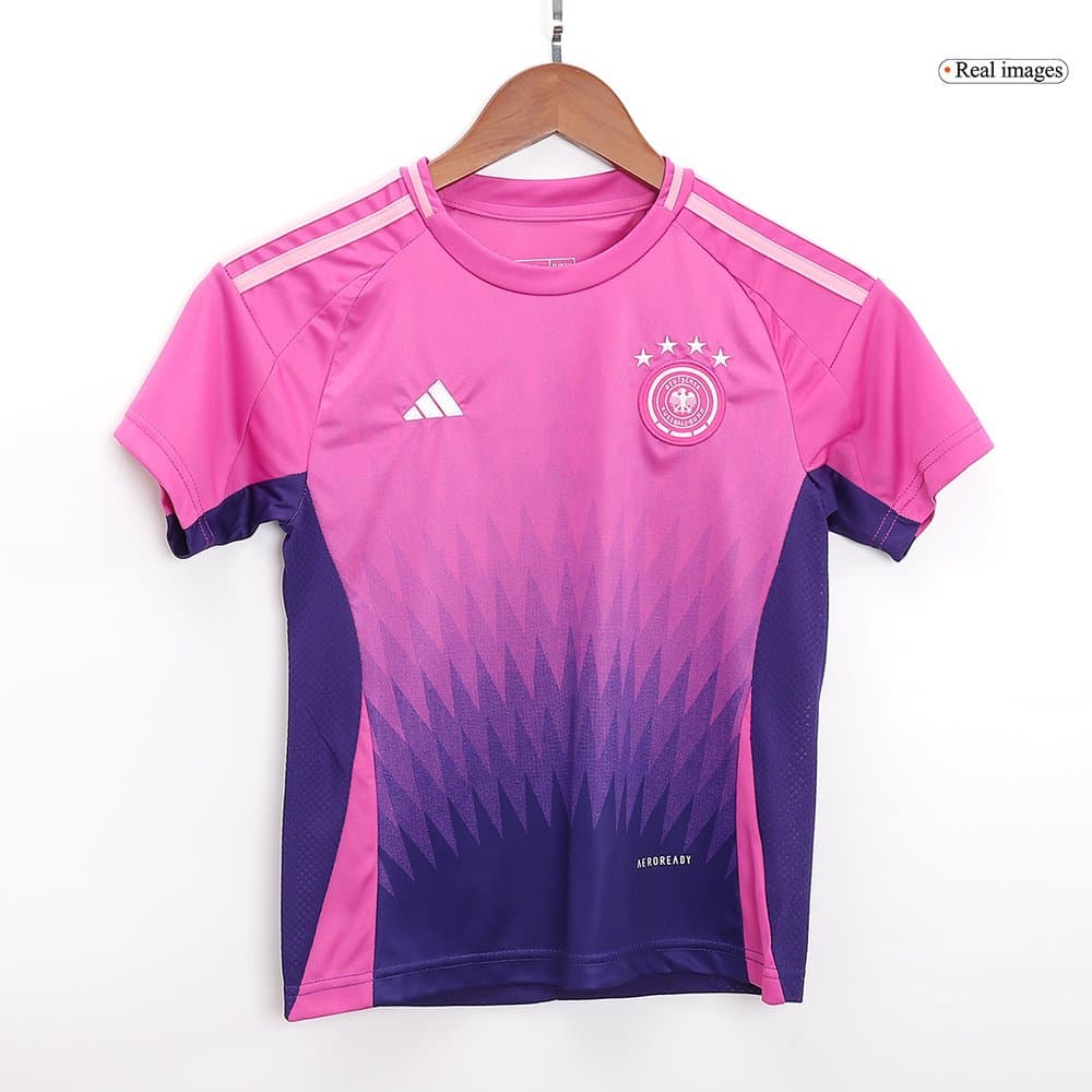 Kid's Germany Away Soccer Jersey Full Kit EURO 2024 Kid's Germany Away Soccer Jersey Full Kit EURO 2024