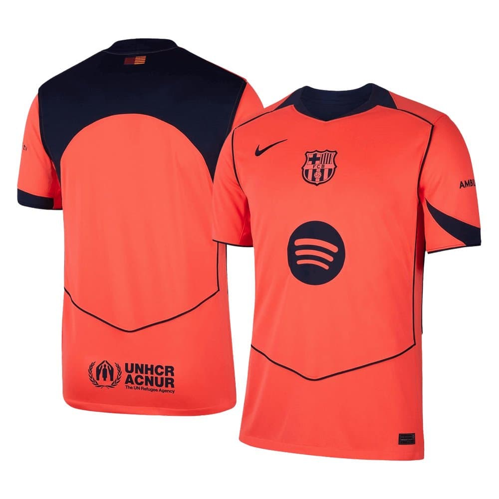 Men's Barcelona Third Away Replica Soccer Jersey 2025/26 Men's Barcelona Third Away Replica Soccer Jersey 2025/26