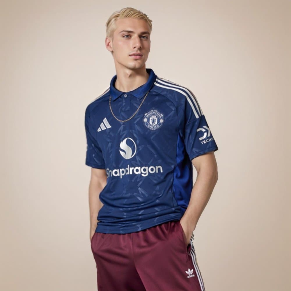 Men's Manchester United Away Replica Soccer Jersey 2024/25