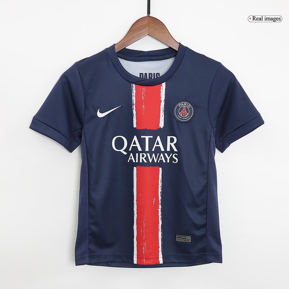 Kid's PSG Home Soccer Jersey Kit 2024/25 Kid's PSG Home Soccer Jersey Kit 2024/25