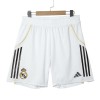 Men's Real Madrid Home Authentic Soccer Shorts 2025/26 Men's Real Madrid Home Authentic Soccer Shorts 2025/26